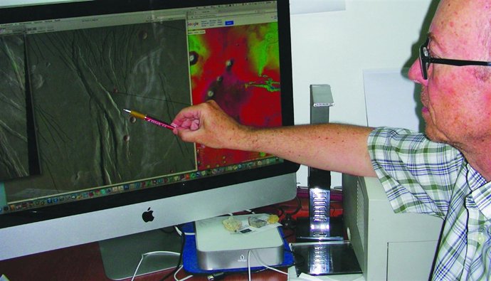 El investigador de la UHU Carlos Fernández. 