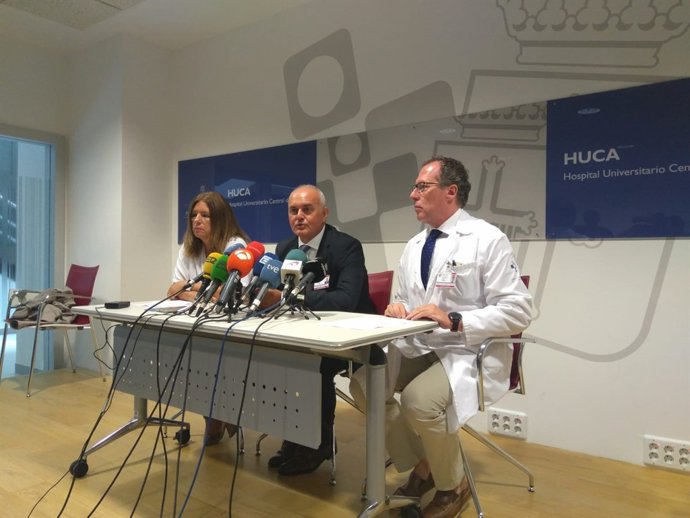 Rueda de prensa heridos accidente