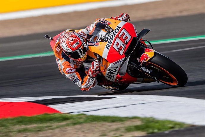 El piloto de MotoGP Marc Márquez (Repsol Honda)