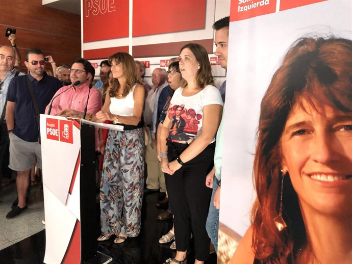 Dueso ha presentado su precandidatura junto a decenas de militantes del PSOE