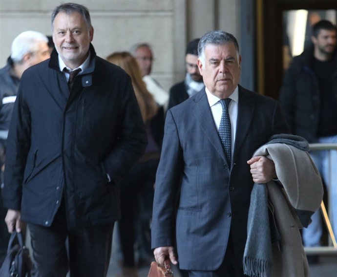 El exconsejero José Antonio Viera llega a la novena sesión del juicio de los ERE