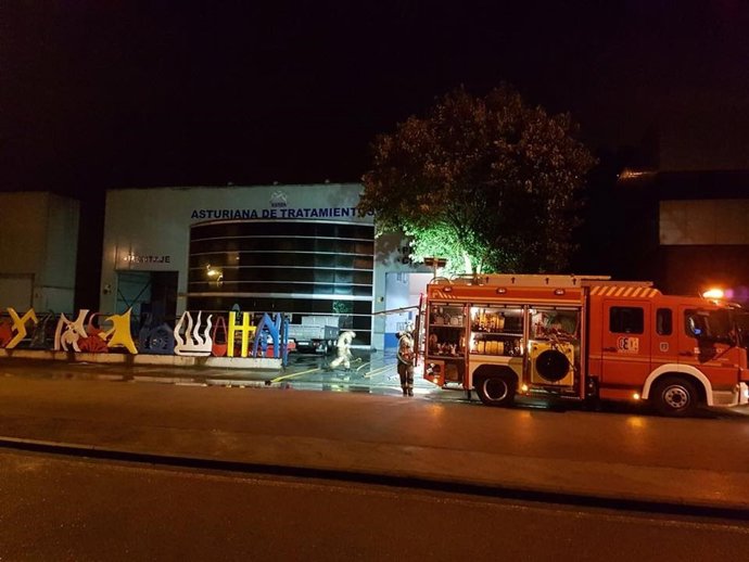 Incendio en Olloniego