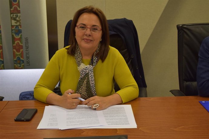 La diputada regional, Elena Ruiz