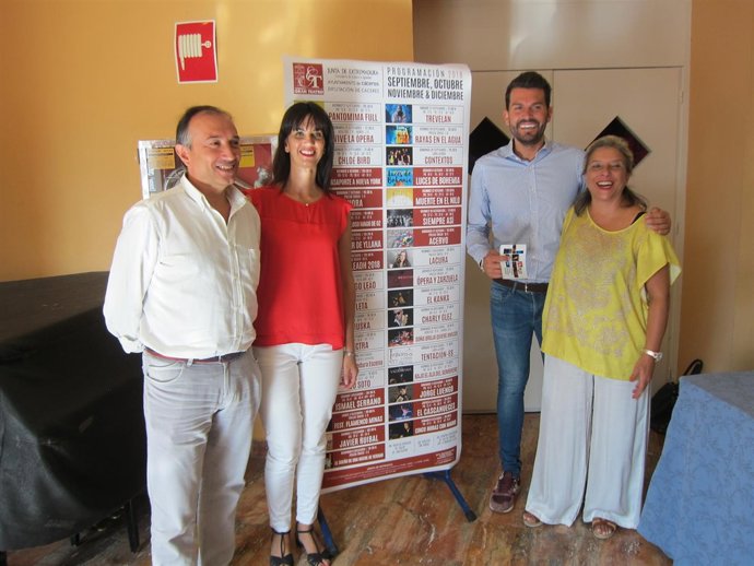 Presentación de la programación del Gran Teatro de Cáceres           