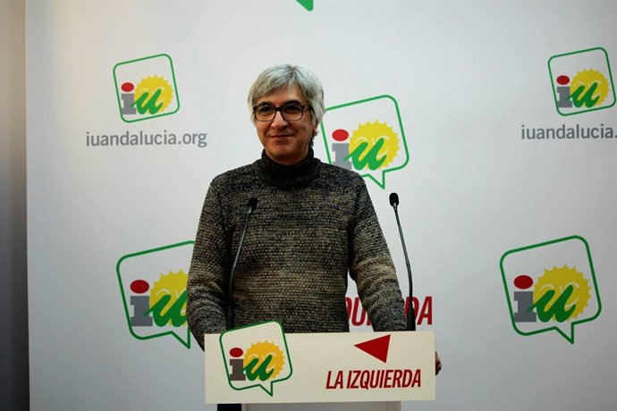 El coordinador provincial de IU Sevilla, Manuel Lay