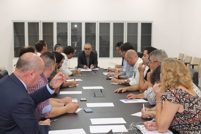 Reunión de CHG con alcaldes comarca Antequera 