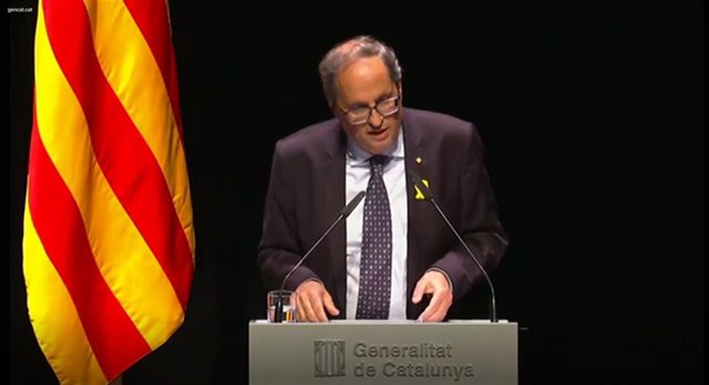 Quim Torra, presidente de la Generalitat