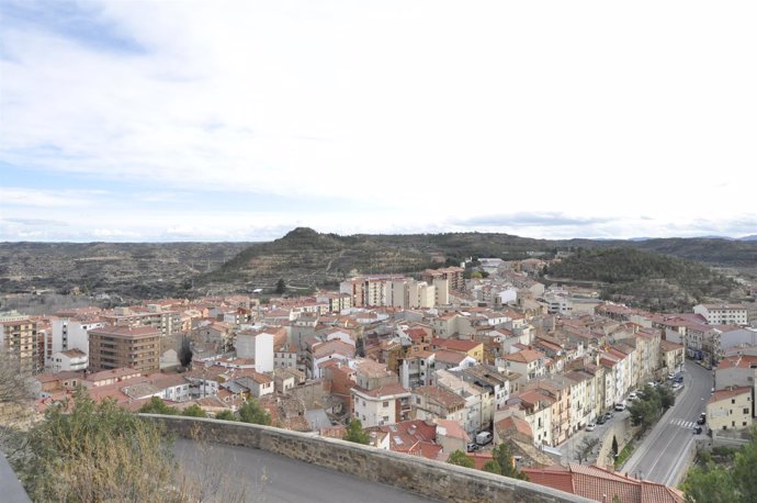 Vista general de la ciudad de Alcañiz.