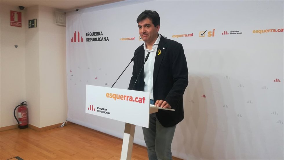 El portavoz de ERC, Sergi Sabrià