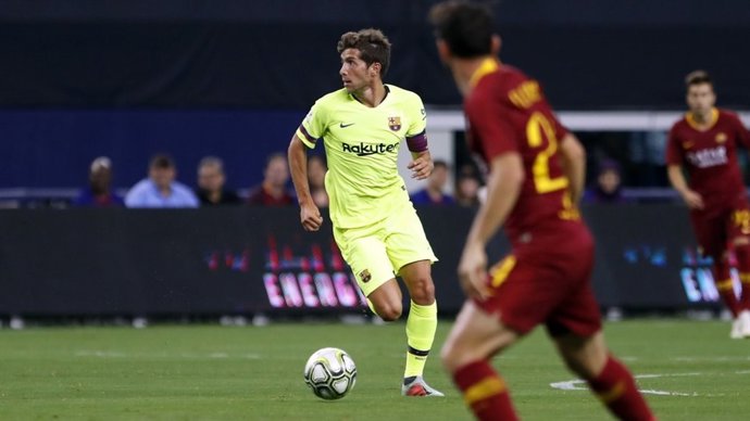 Sergi Roberto Barcelona Roma