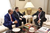 Ábalos, Puig y Lambán piden a Torra que cese en su discurso de "fractura" y no deje "huérfano" a nadie