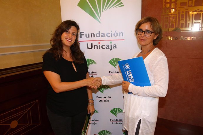 Colaboracion Fundación Unicaja con Acnur