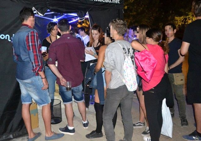 Actividad prevención de drogas en Moreras 5-9-2018