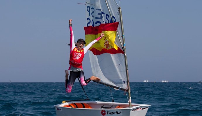 La española Maria Perelló revalida el título de campeona del mundo de Optimist