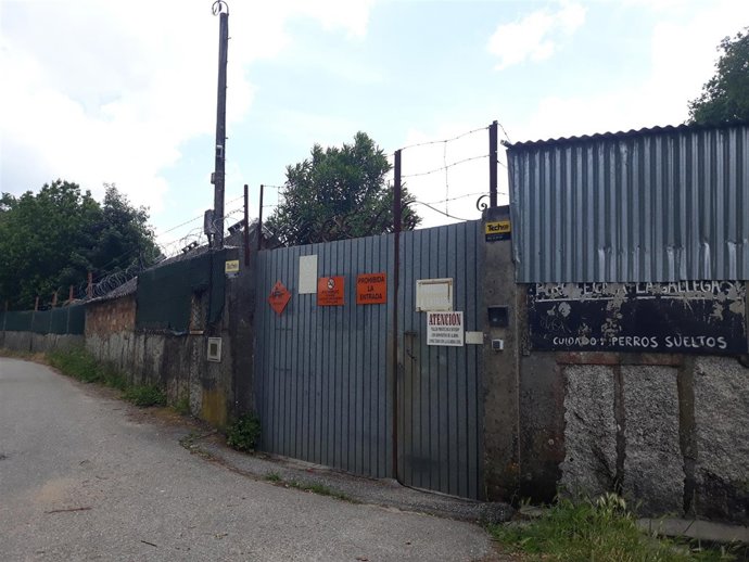 Empresa pirotécnica La Gallega, en Tui