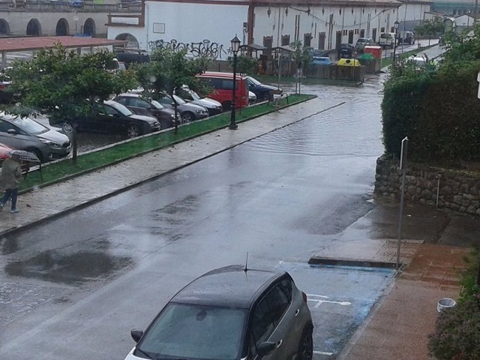 Inundaciones en San Vicente de la Barquera 