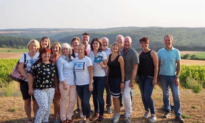 Ranea con participantes en EUROPETOUR