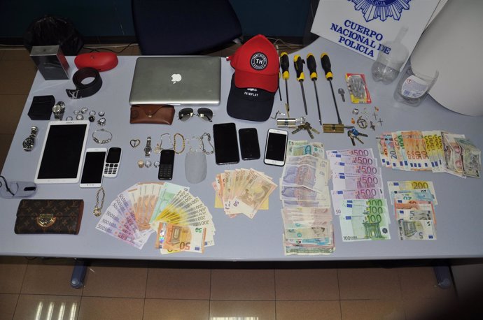 Inventario policial de objteos robados en Asturias
