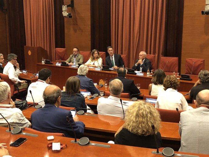 Reunió de la Junta directiva del PP de Catalunya i el grup parlamentari