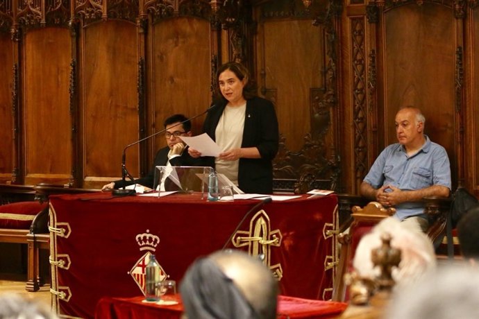 Gerardo Pisarello, Ada Colau i Martín Rodrigo i Alharilla