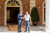 Iglesias reitera su apuesta por el diálogo en Cataluña y rechaza la "judicialización" del procés