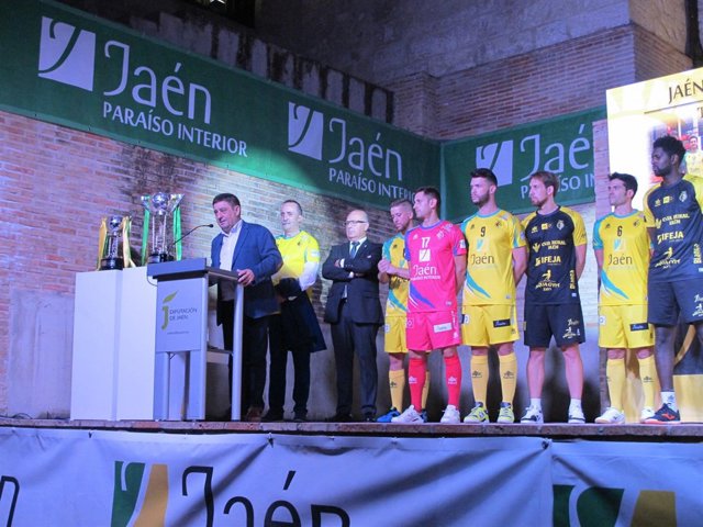 Francisco Reyes, en la presentación del Jaén Paraíso Interior