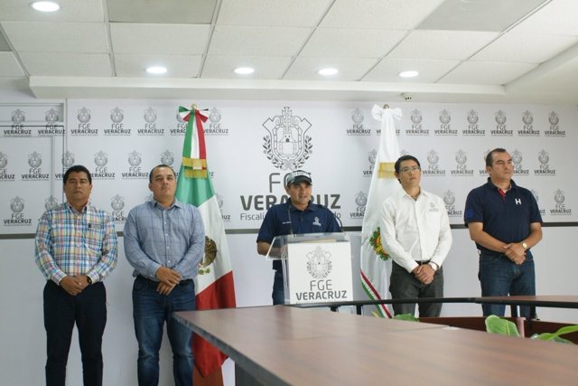 Comparecencia de la Fiscalía en el estado de Veracruz
