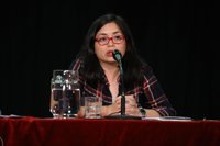 Las protestas contra Rommy Arce se cuelan en el pregón de las fiestas de La Melonera, en Arganzuela