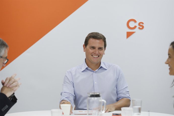 El president de Cs, Albert Rivera