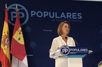 Cospedal deja la Presidencia del PP en Castilla-La Mancha pidiendo un relevo "sereno y tranquilo"