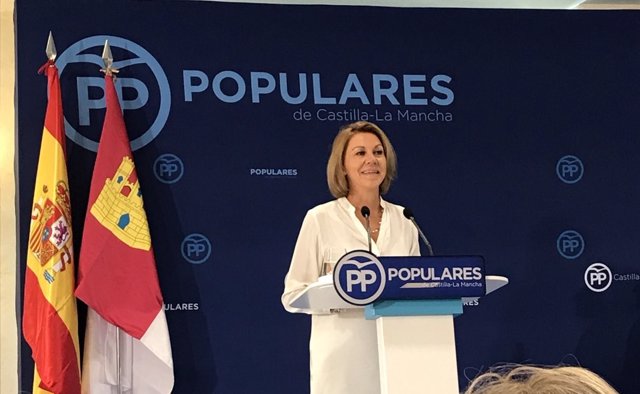 María Dolores de Cospedal en Junta Directiva PP C-LM