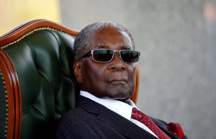 El ex presidente de Zimbabue Robert Mugabe