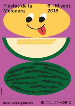 Cartel Fiestas de la Melonera