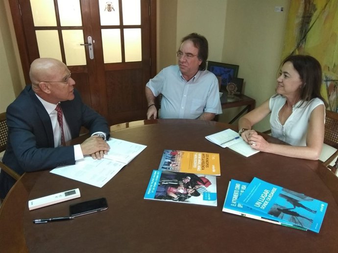 Reunión entre el Diputado del Común y Unicef