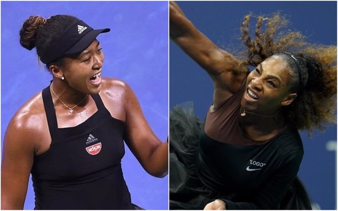 Naomi Osaka y Serena Williams, rivales en la final del US Open