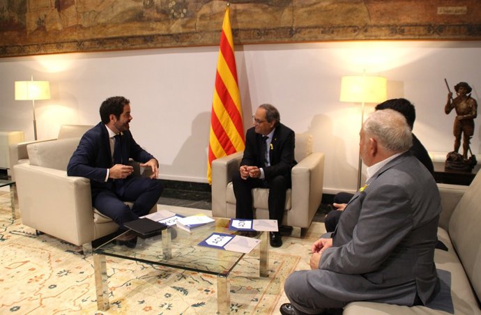 Reunió de Quim Torra amb l'ACM