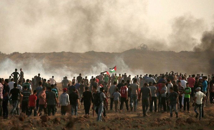 Movilizaciones en la Franja de Gaza