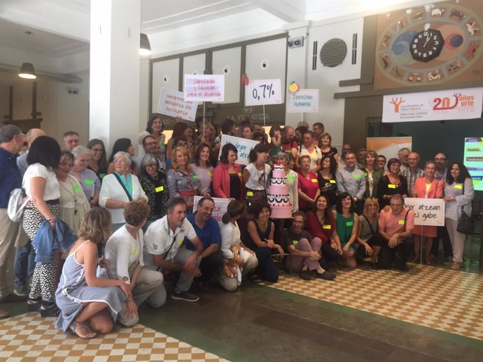 Celebración del 20 aniversario de la Coordinadora de ONGD de Navarra
