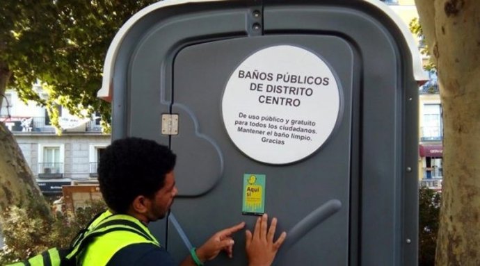 Baño público Ayuntamiento Madrid