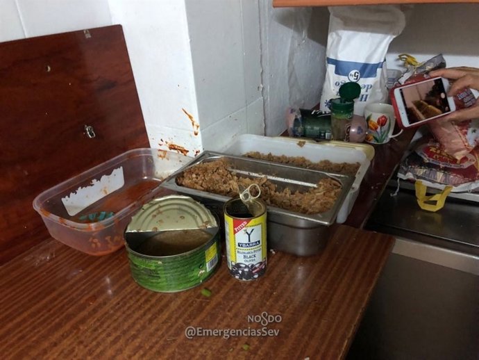 Establecimiento de alimentación precintado en Sevilla