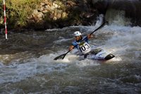 Maialen Chourraut se cuelga la plata en la Copa del Mundo de slalom de La Seu d'Urgell