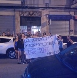 Grupos independentistas en Casal Voltor Negre de Palma