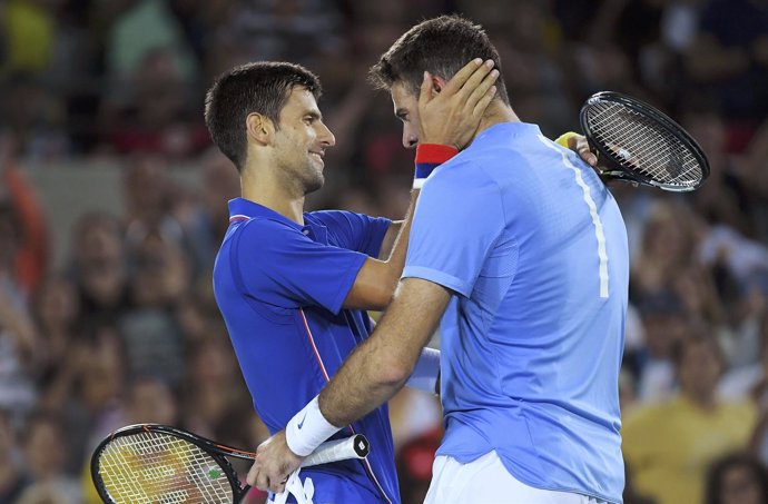 Novak Djokovic y Juan Martín del Potro