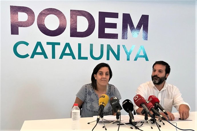 Conchi Abellán, Jaume Durall, Podem Catalunya
