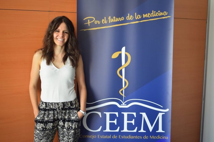 Laura Martínez, presidenta electa del Consejo Estatal de Estudiantes de Medicina