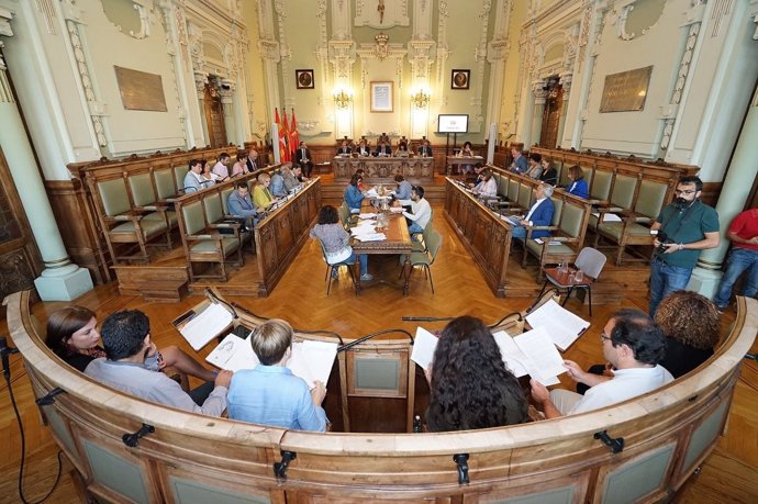 Pleno municipal en el Ayuntamiento. 10-9-2018