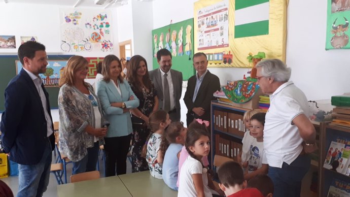 Inauguración del curso 2018-2019 en segundo ciclo de Infantil y Primaria en Jaén