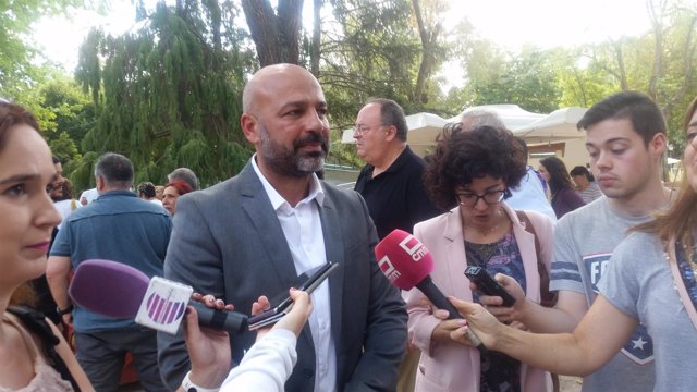 José García Molina, Podemos, en Guadalajara