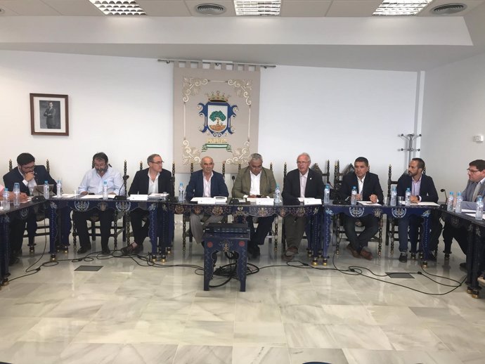 Reunión del Consejo de alcaldes del Valle del Guadalquivir