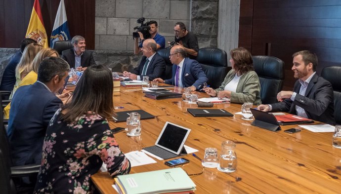 Reunión del Consejo de Gobierno de Canarias de este lunes, 10 de septiembre
